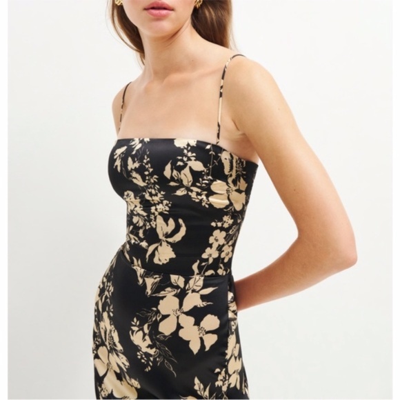 NEW Anthropologie Reformation Frankie Silk Dress Gisele 12 - Picture 17 of 17